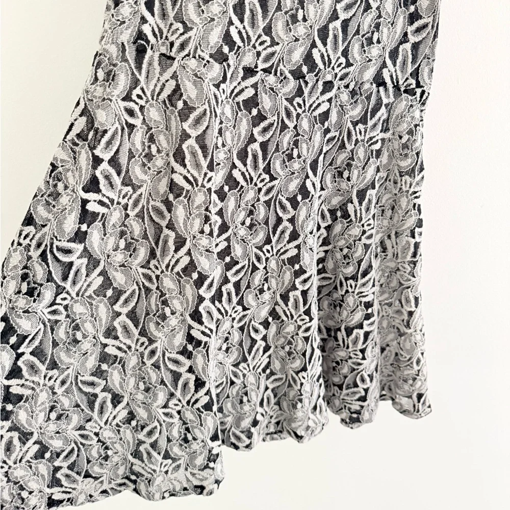 Free People Forever And Ever Floral Lace Mini Slip Dress Small